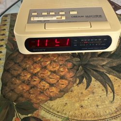 Vintage Sony Dream Machine ICF C26