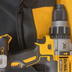 DEWALT 20-Volt MAX XR Cordless Brushless 3-Speed 1/2 in. Hammer Drill (Tool-Only)