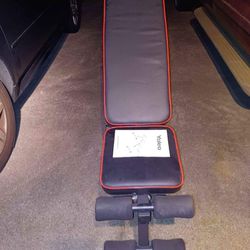 Yoleo Adjustable Weight Bench 