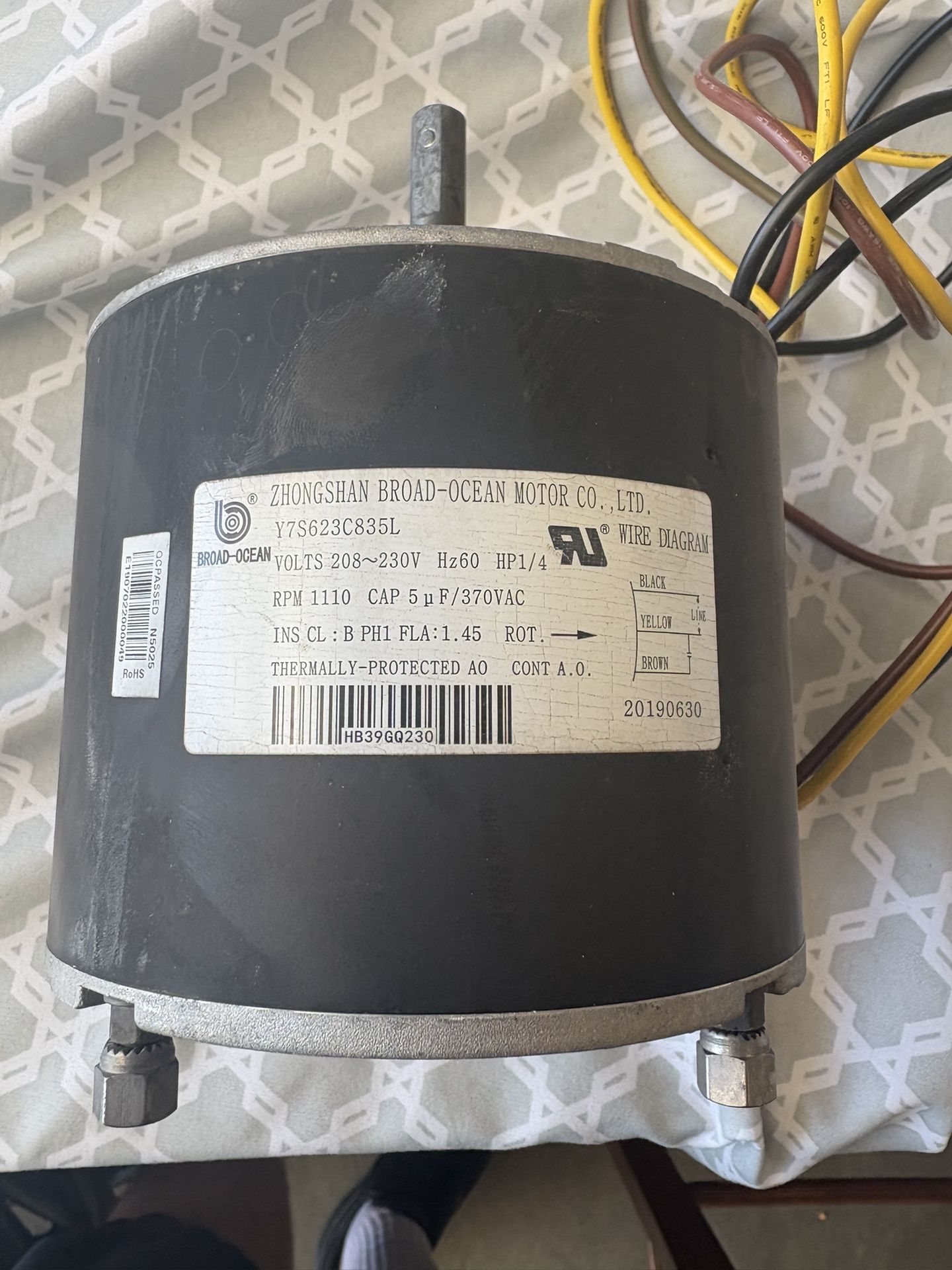 AC Fan Motor
