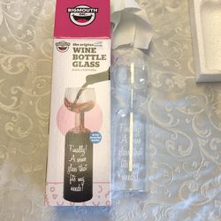 Wine Bottle Glass