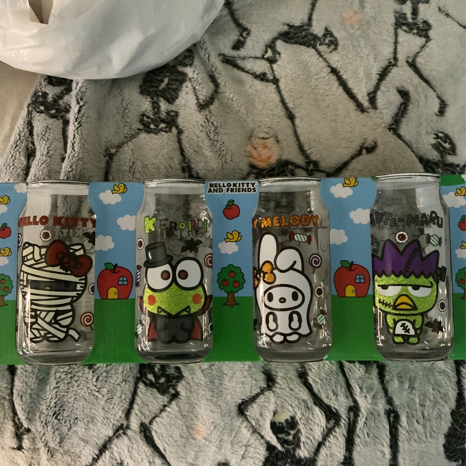 Hello Kitty Cups Halloween 4 Pack