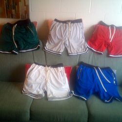 Casual Running Shorts With Zippers