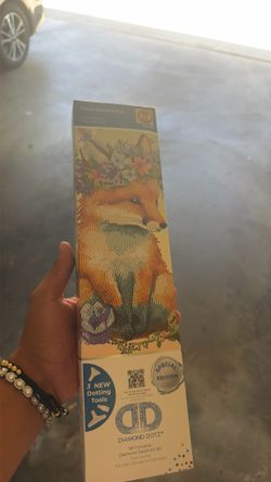 DIAMOND DOTZ® Floral Garland Fox Special Edition Diamond Painting Kit