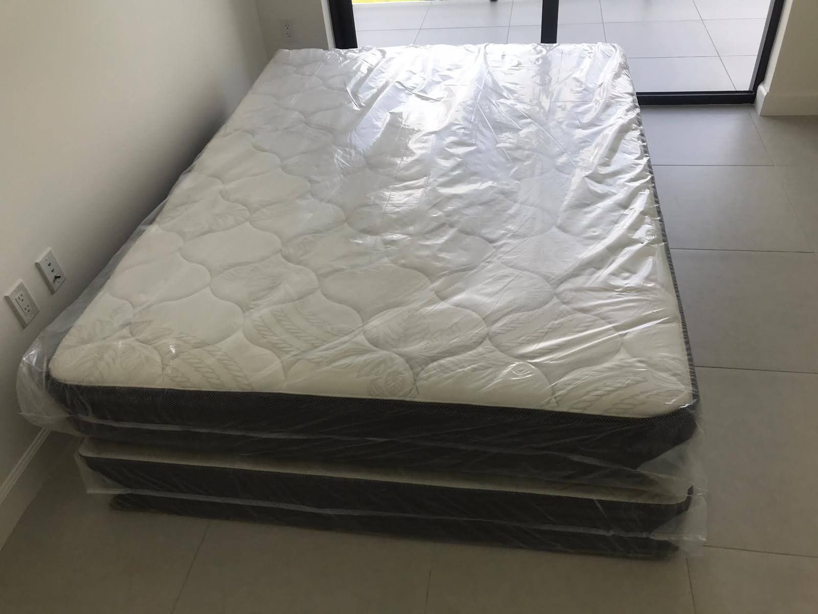 Full Pillowtop Mattress And Box Spring New 