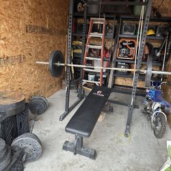 Weights And Rack 