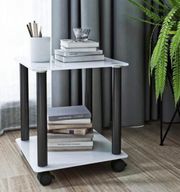 Glass Side Table Or End Table