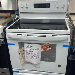Stove White New 1 Year Warranty 