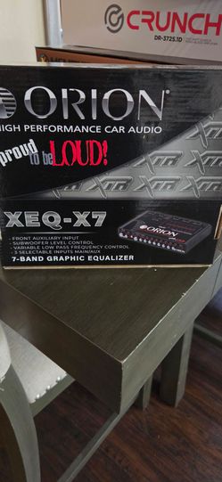 New!! Orion 7 Band Equalizer