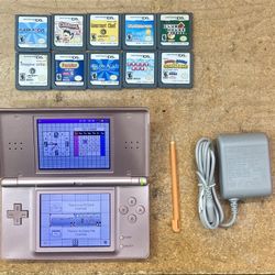 Nintendo DS with games