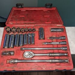 Snap On 3/8 Drive Metric Socket Set