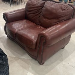 Leather Couch - Free