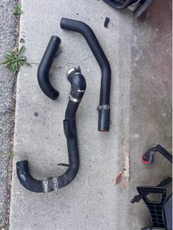 Evo X  ETS upper and lower intercooler piping