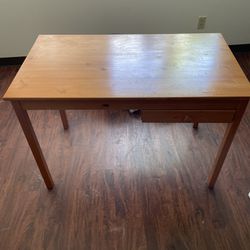 wood desk, $20 OBO