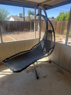 Two Hammock Patio Chairs