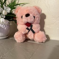 Cute Rose, Bear, Plush Toy