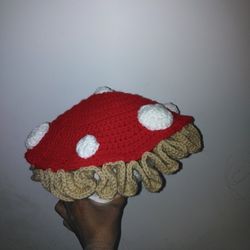 Crochet Mushroom Bucket Hat