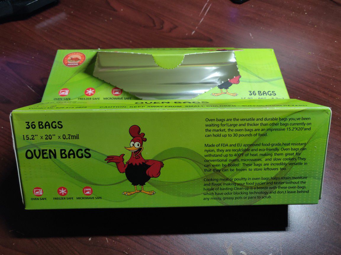 Oven bags (turkey bag)