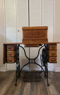 Domestic Treadle Sewing Machine