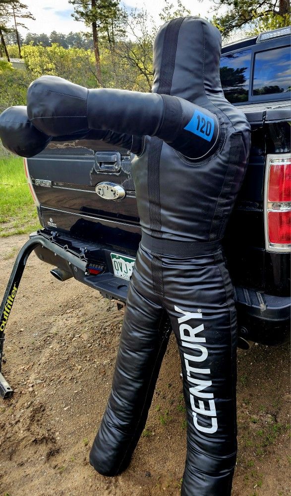 The century b j j grappling dummy.