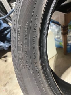 Cross contact LX sport tires
