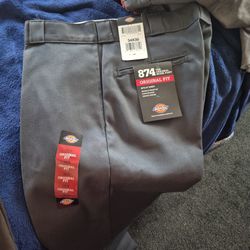 Work Pants Dickies New 34x30 Original Fit