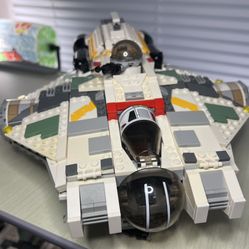 LEGO Star Wars The Ghost (75053) and Phantom (75048) — Kanan and Hera figs only