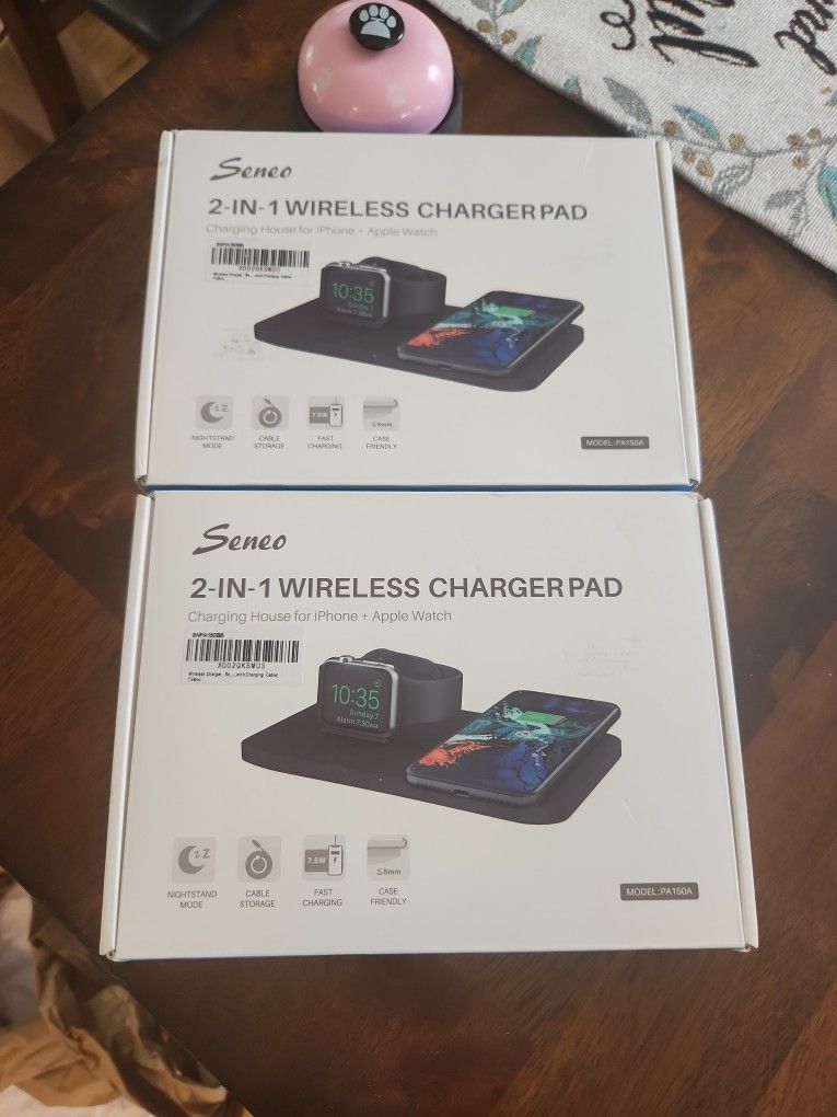 2 In 1 Charge Pad For IPhone And Apple Watch