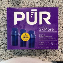 PUR Water Pitcher Replacement Filters (3-pack)