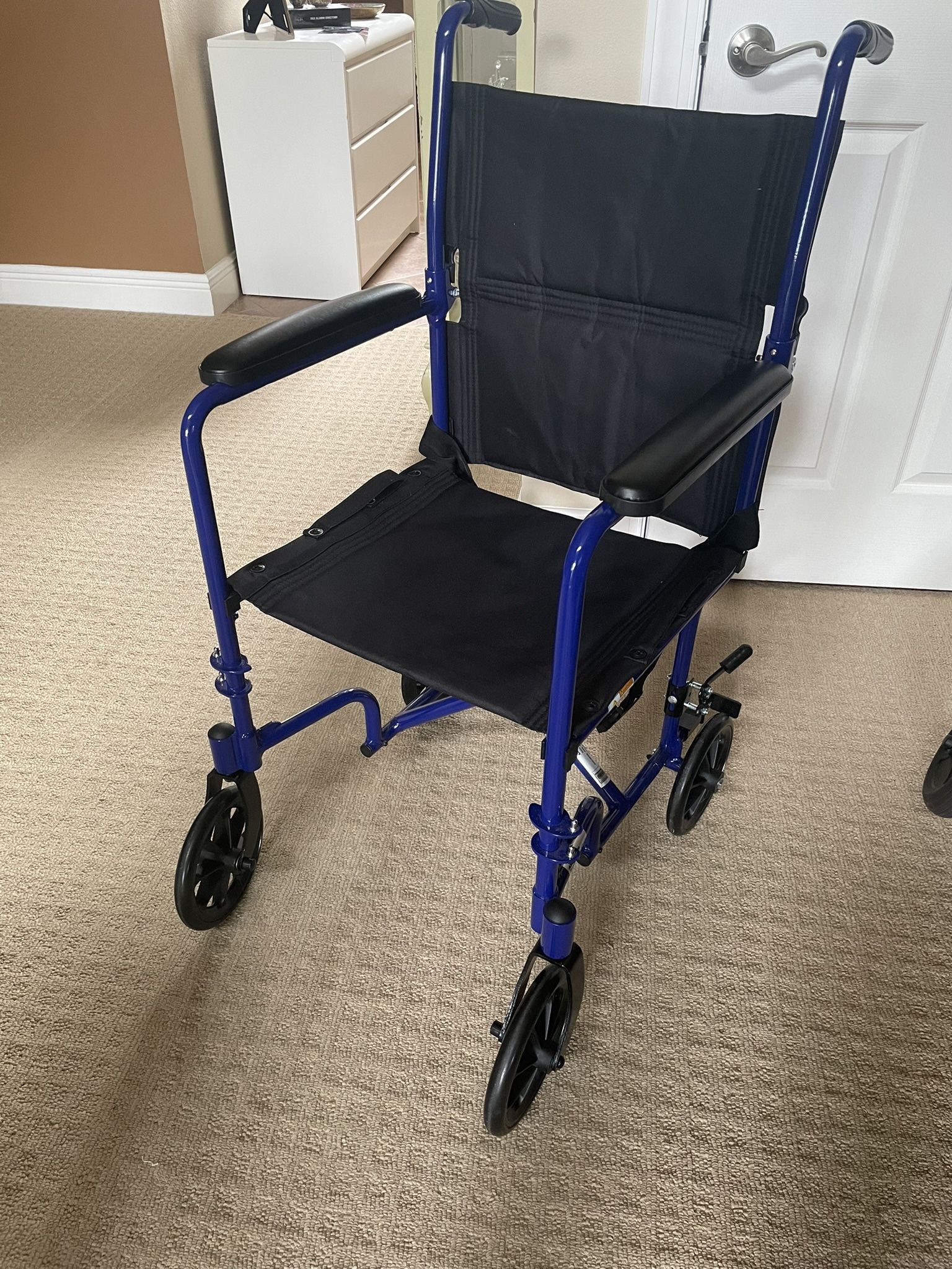 Transport Chair With Cushion