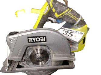 Ryobi P506 Green Cordless Circular Saw