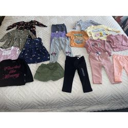 Lot of Baby Girl Clothes Size 12-18 Months
