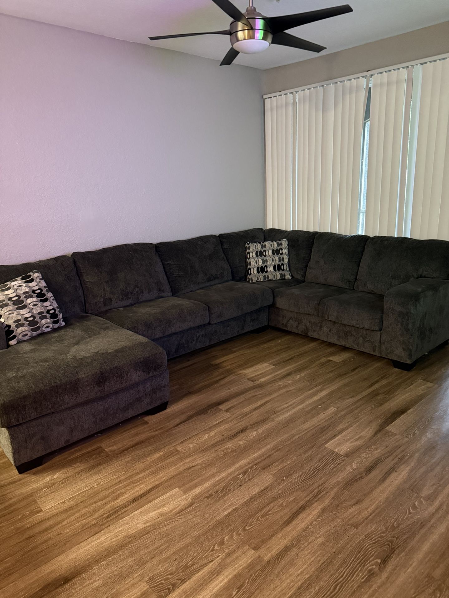 Gray Sectional Couch