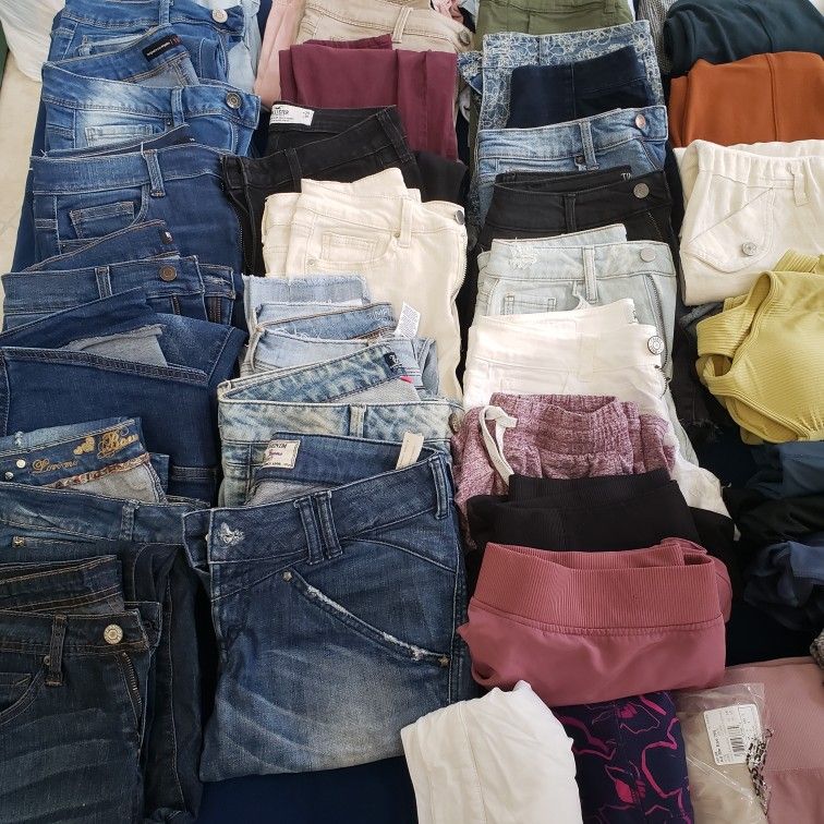 Women's Clothes Sizes Small and Medium, Some Large