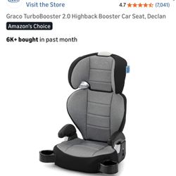 Graco TurboBooster 2.0 Highback Booster Car Seat, Declan