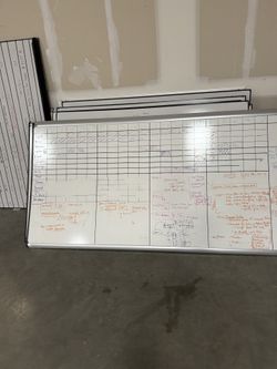 FREE WHITE BOARDS