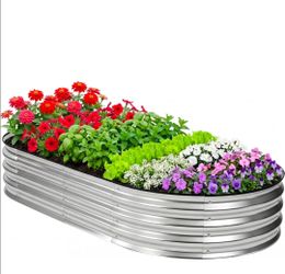 Oval Garden Bed