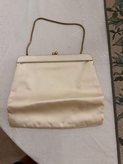 Mid-Century Anzmann Ivory Evening Bag