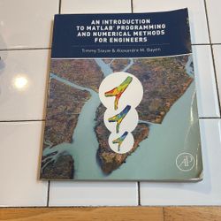 An Introduction To Matlab Programming And Numerical Methods For Engineers Book
