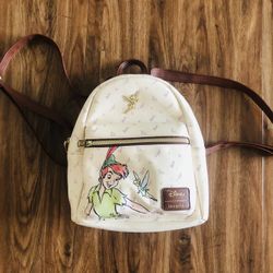 Disney LOUNGEFLY Peter Pan TINKERBELL mini backpack