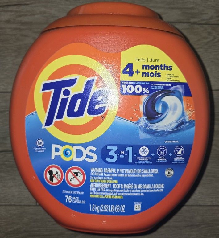 Tide Pods 76 Count