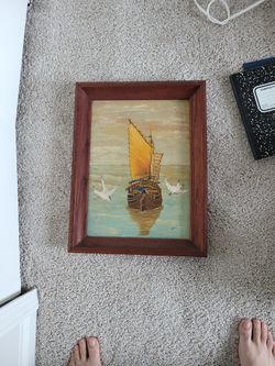 Antique Oil Painting.