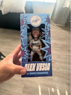 Alex Vesia Dodgers bobble head