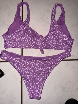 Zaful purple bikini set