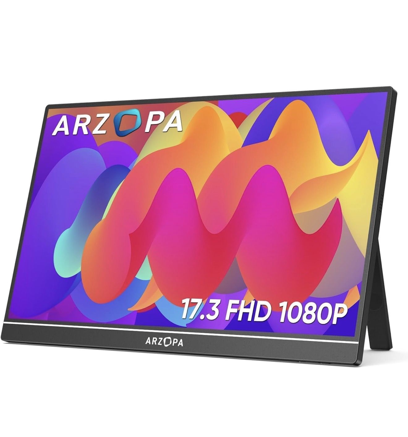 BRAND NEW ARZOPA 17.3" Portable Monitor, 1080P FHD