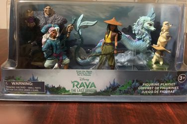 New Disney Raya The Last Dragon Figurine Playset