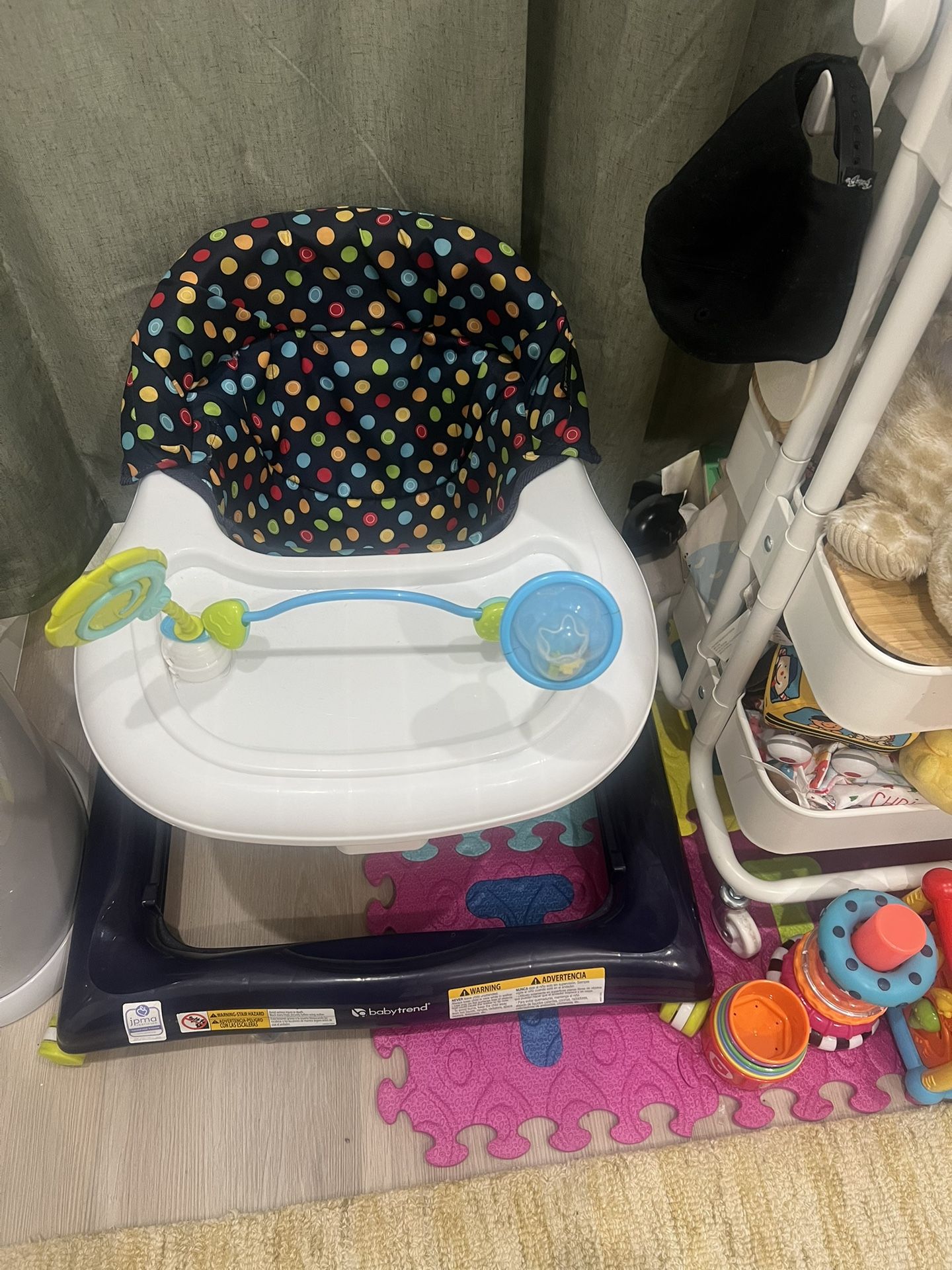 Baby Trend Walker with Toy Tray – Gently Used