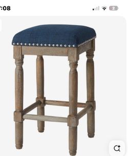 Navy blue stools