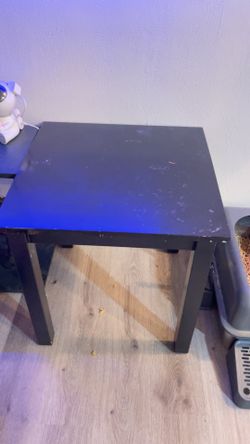 Black IKEA Table