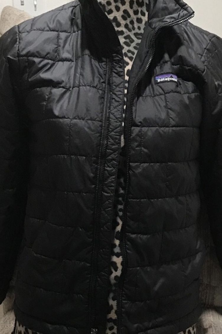 Patagonia Kids Large Black Light Weight Jacket